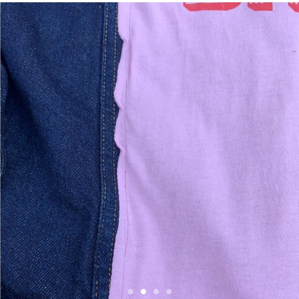 Reworked denim jacket - Picture 4 of 4